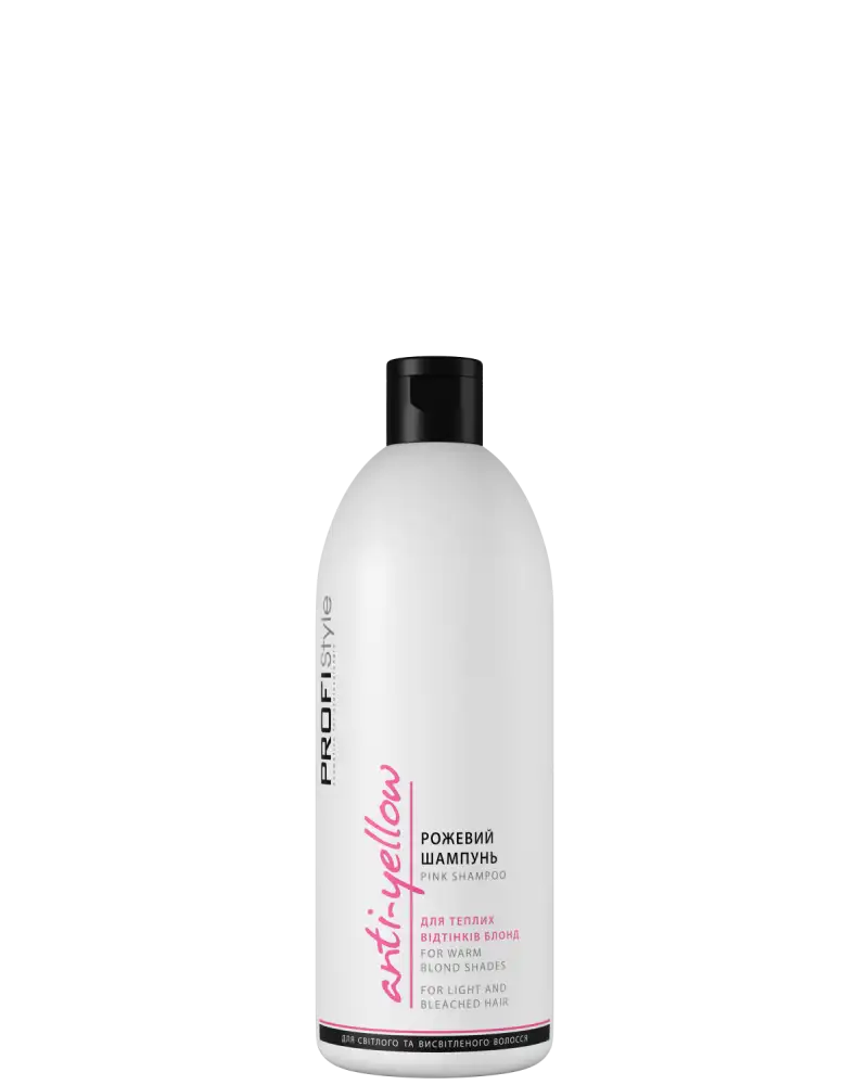 Pink shampoo For warm blonde shades
