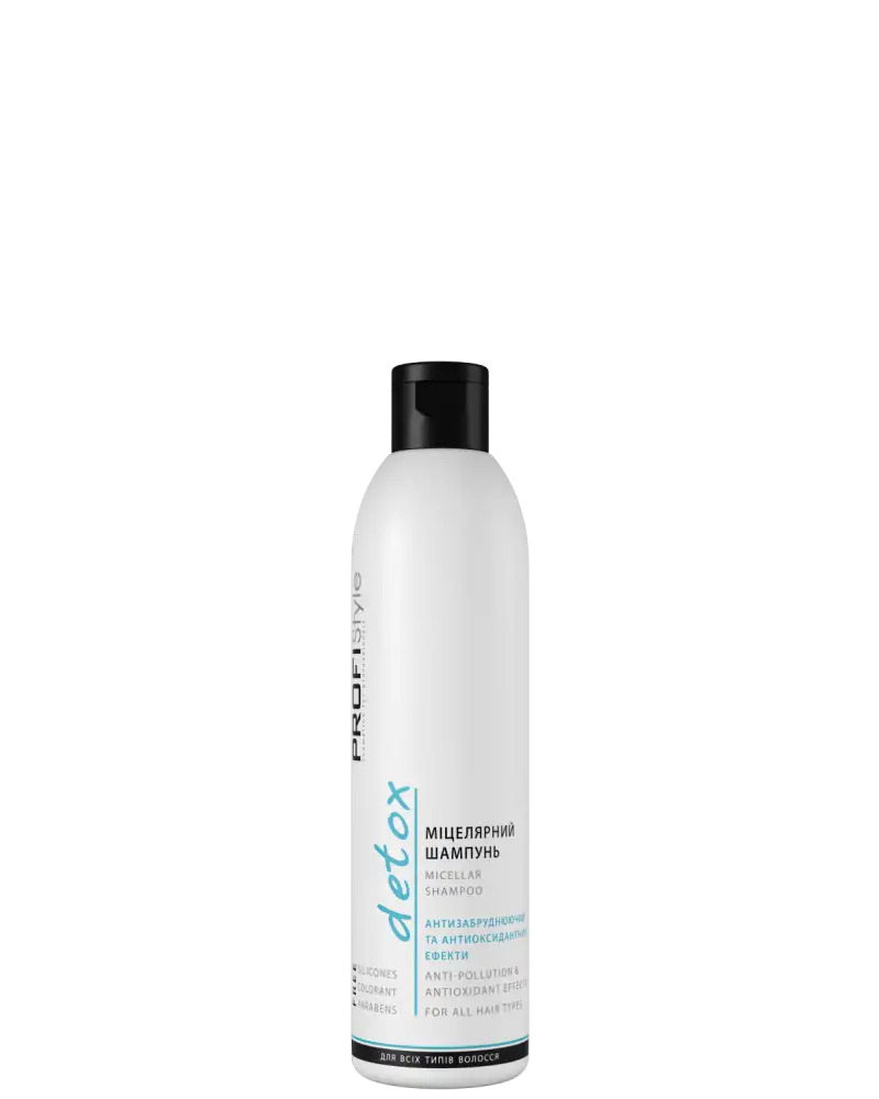 Micellar shampoo Anti-pollution and antioxidant effects