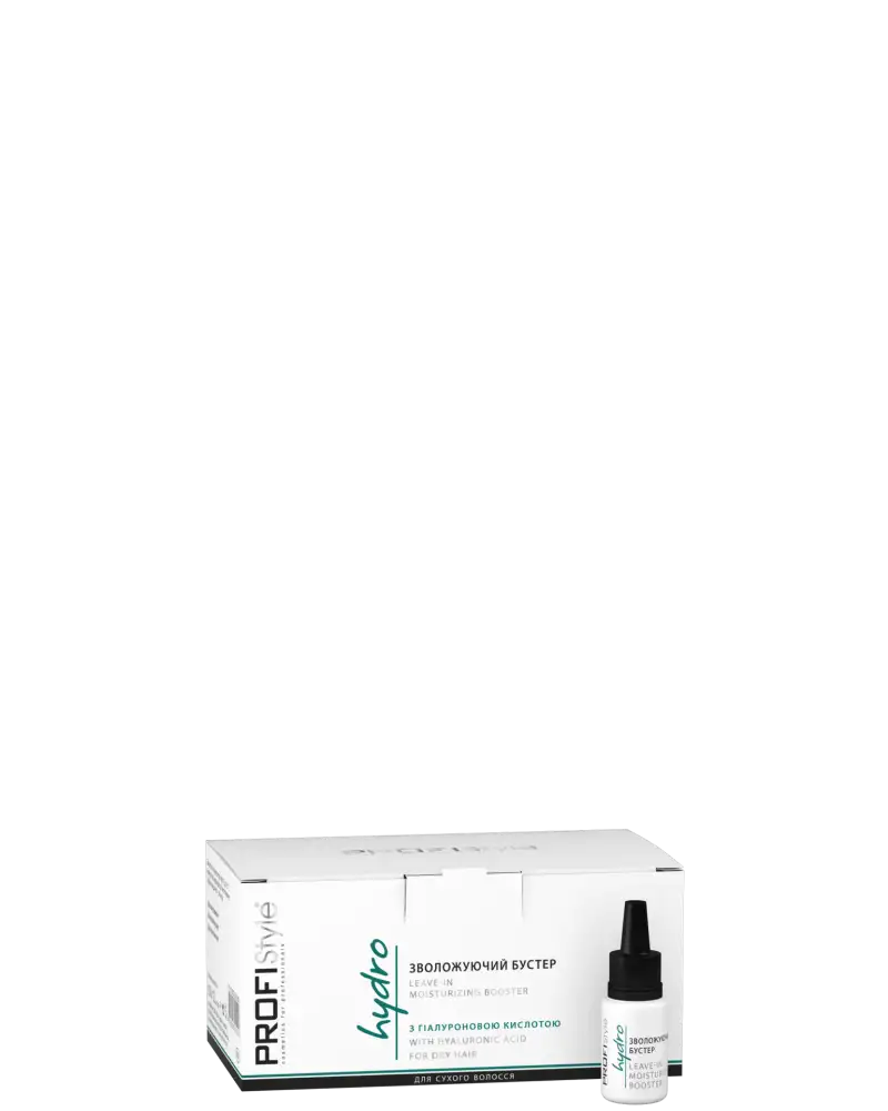 Moisturizing booster with hyaluronic acid