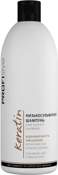 Low sulfate shampoo Restoration and strengthening for weak and cellular hair