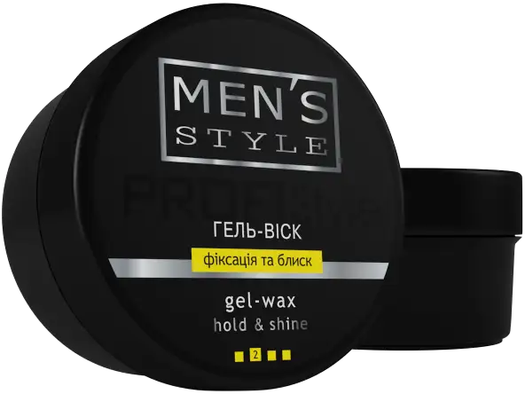Gel wax Strong hold and shine